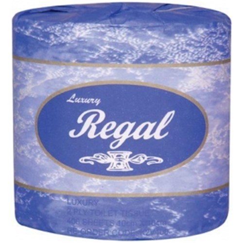 REGAL TOILET ROLLS Premium 2 Ply 400Sht K2V400